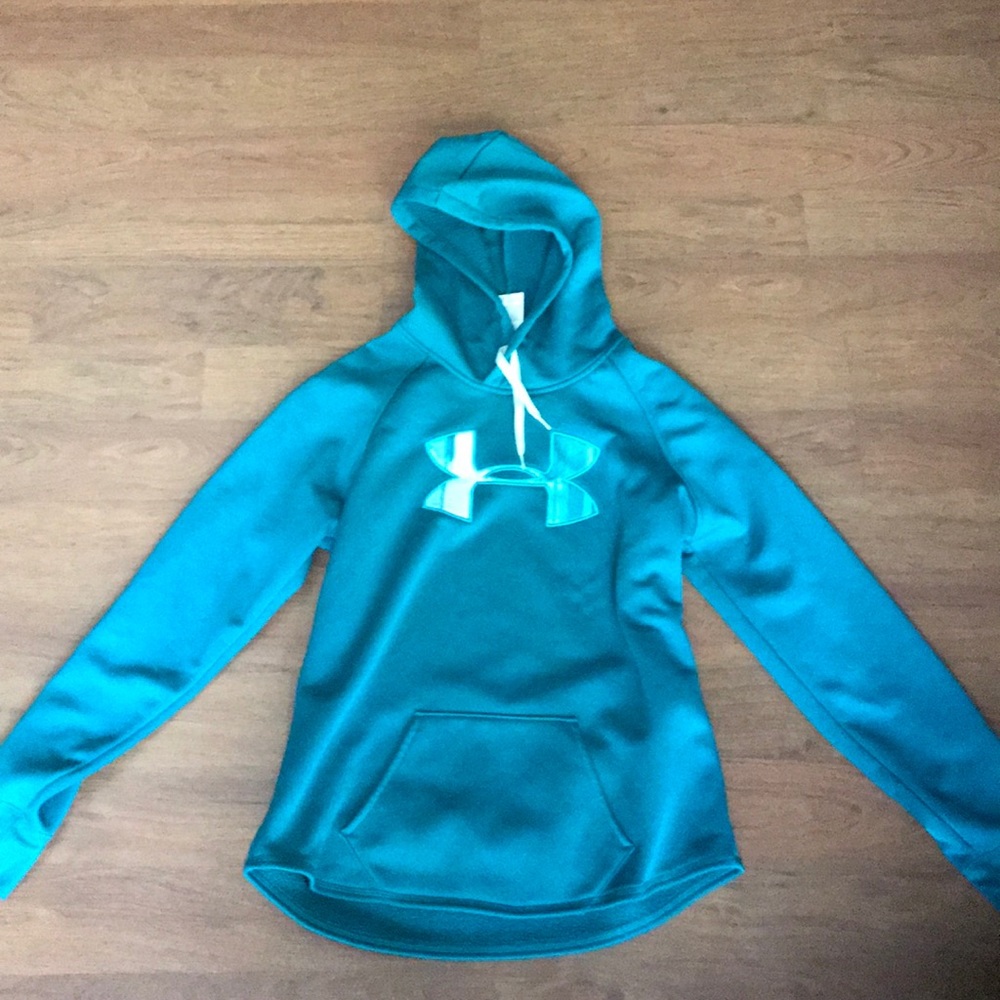 An Under Armour hoodie